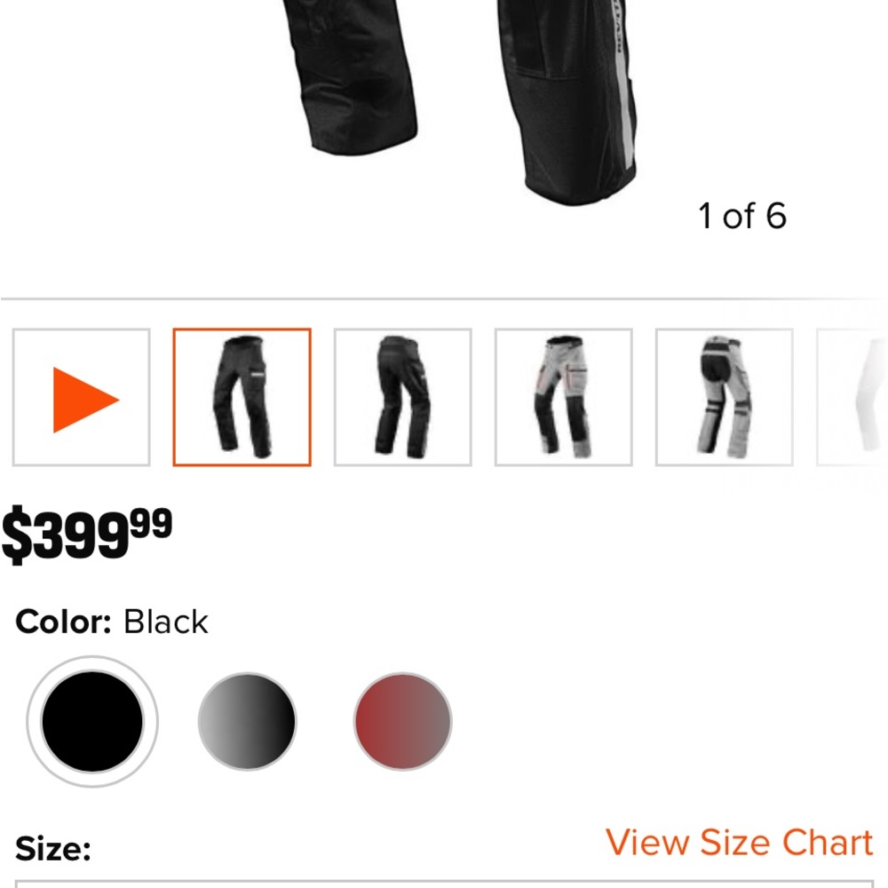 Rev-It Sand 4 H20 motorcycle riding pants.  Brand new never worn, sold bike-2xl